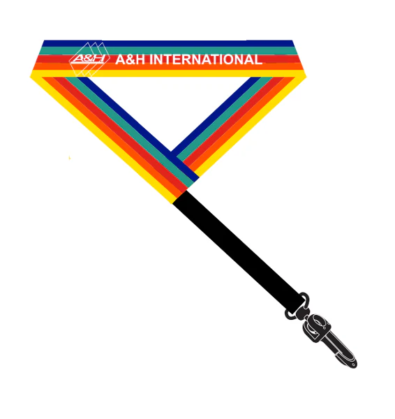 A&H Rainbow Wrist Lanyard - Image 3